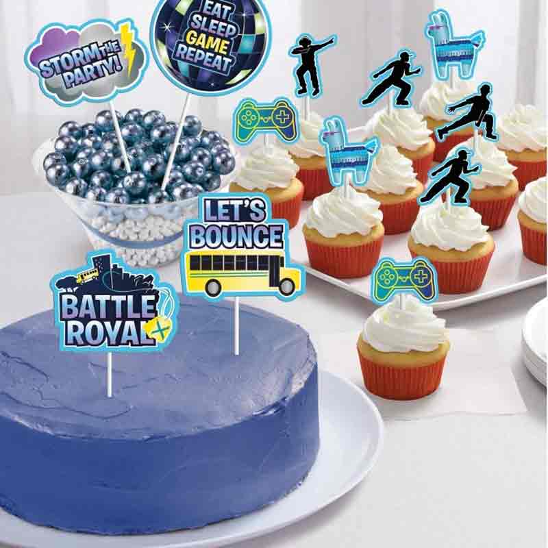 Battle Royal Cake Topper Kit Paper