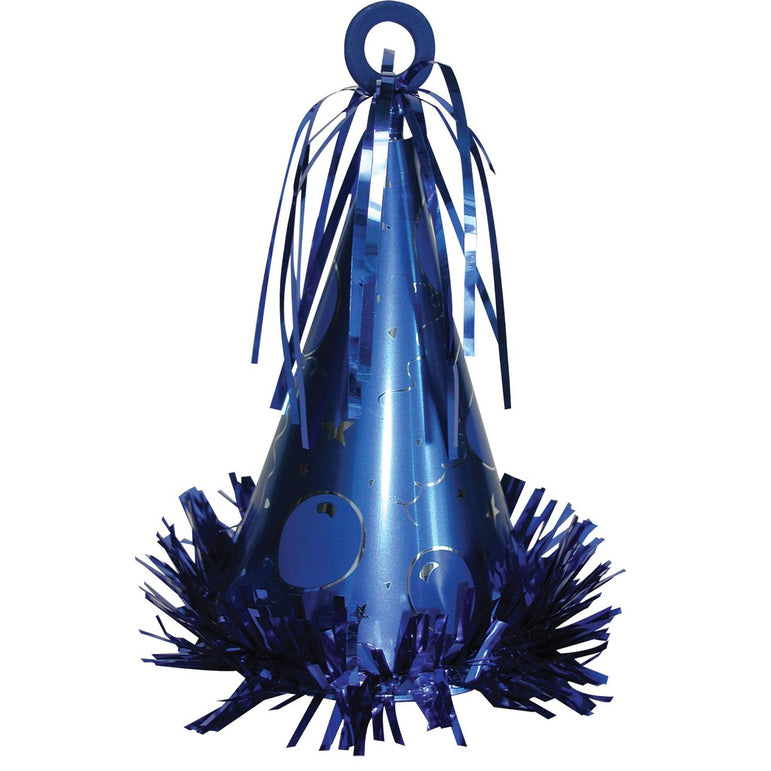 Blue Hat Balloon Weight Balloons & Streamers - Party Centre