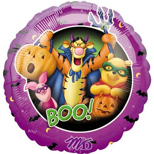 Pooh Halloween Foil Balloon 18in Balloons & Streamers - Party Centre