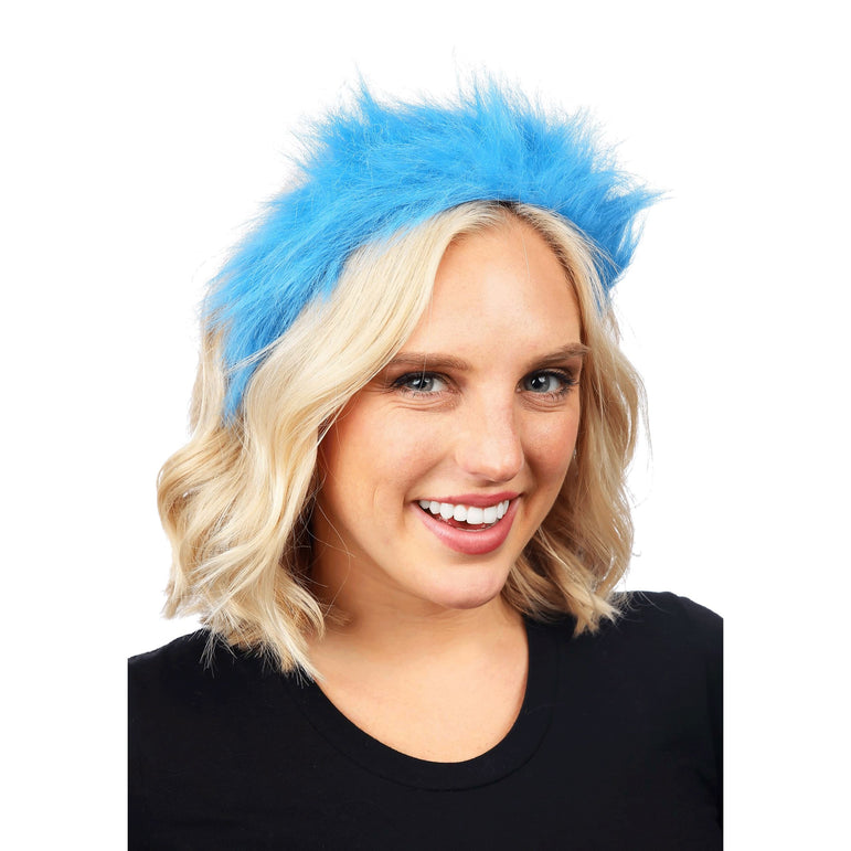 Thing 1 & 2 Blue Fuzzy Headband