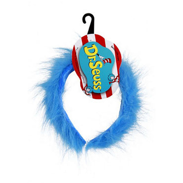 Thing 1 & 2 Blue Fuzzy Headband