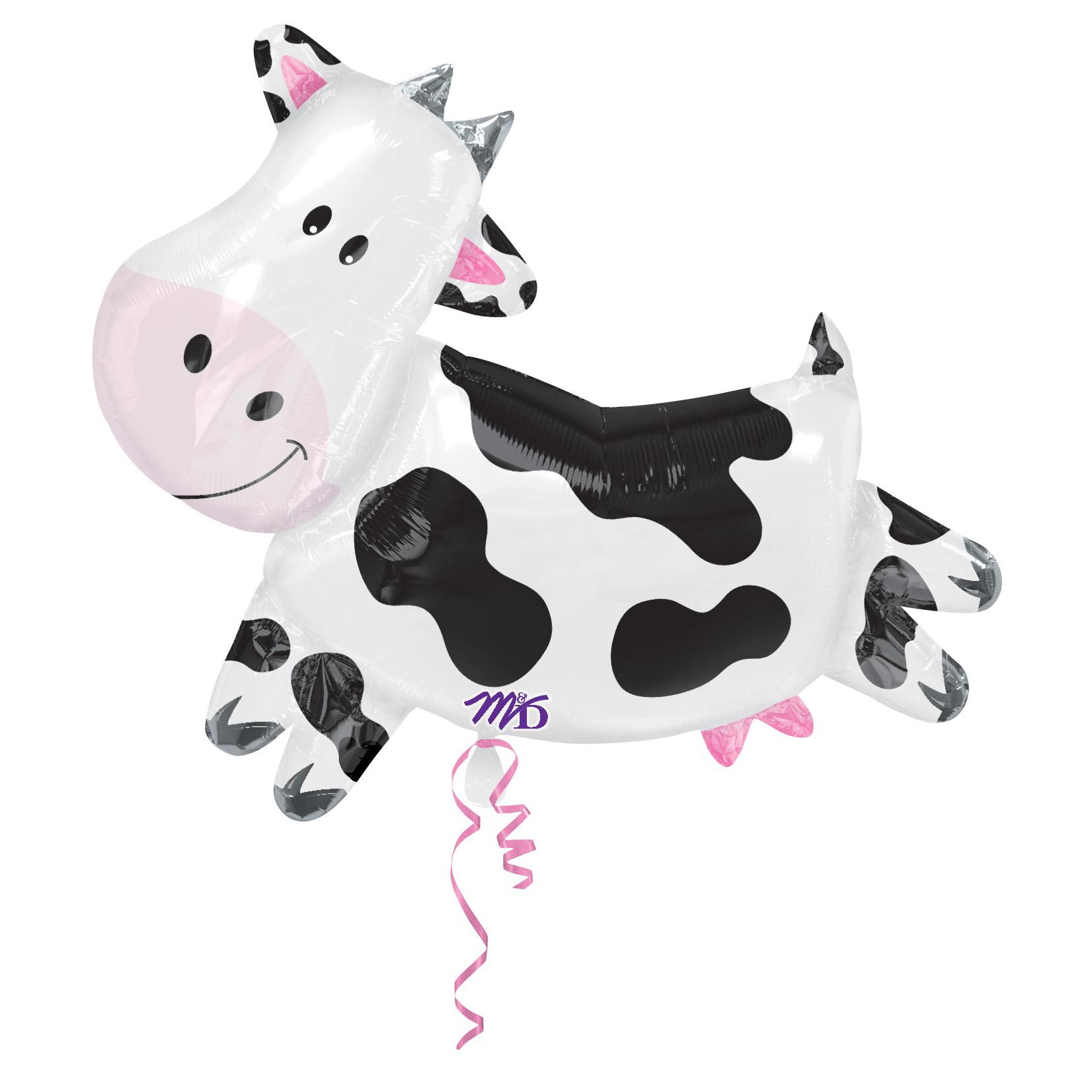 Cow Foil Balloon 30 x 28in Balloons & Streamers - Party Centre
