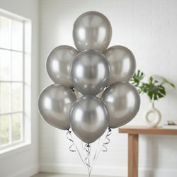 Platinum Satin Luxe Latex Balloon 11in,100pcs