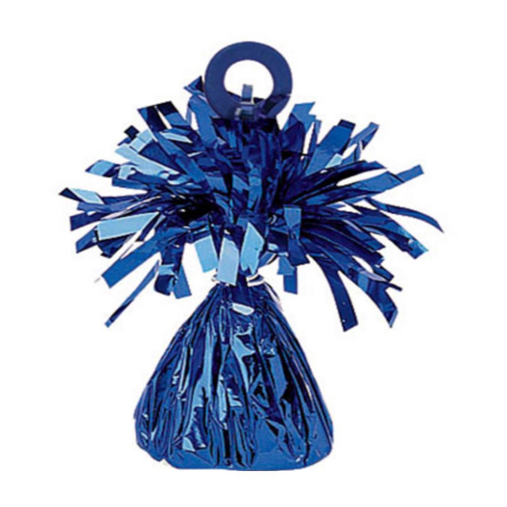 Blue Foil Balloon Weight 6oz Balloons & Streamers - Party Centre