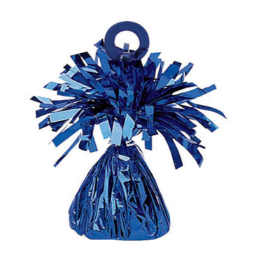 Blue Foil Balloon Weight 6oz Balloons & Streamers - Party Centre