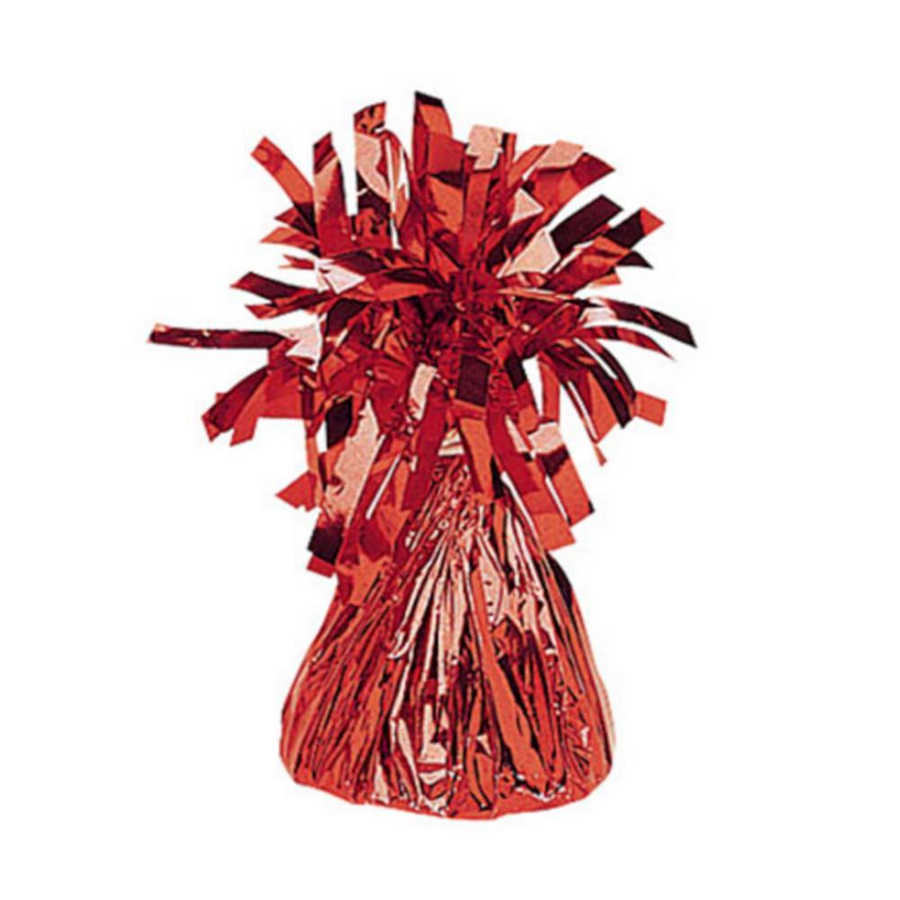 Red Foil Balloon Weight 6oz Balloons & Streamers - Party Centre