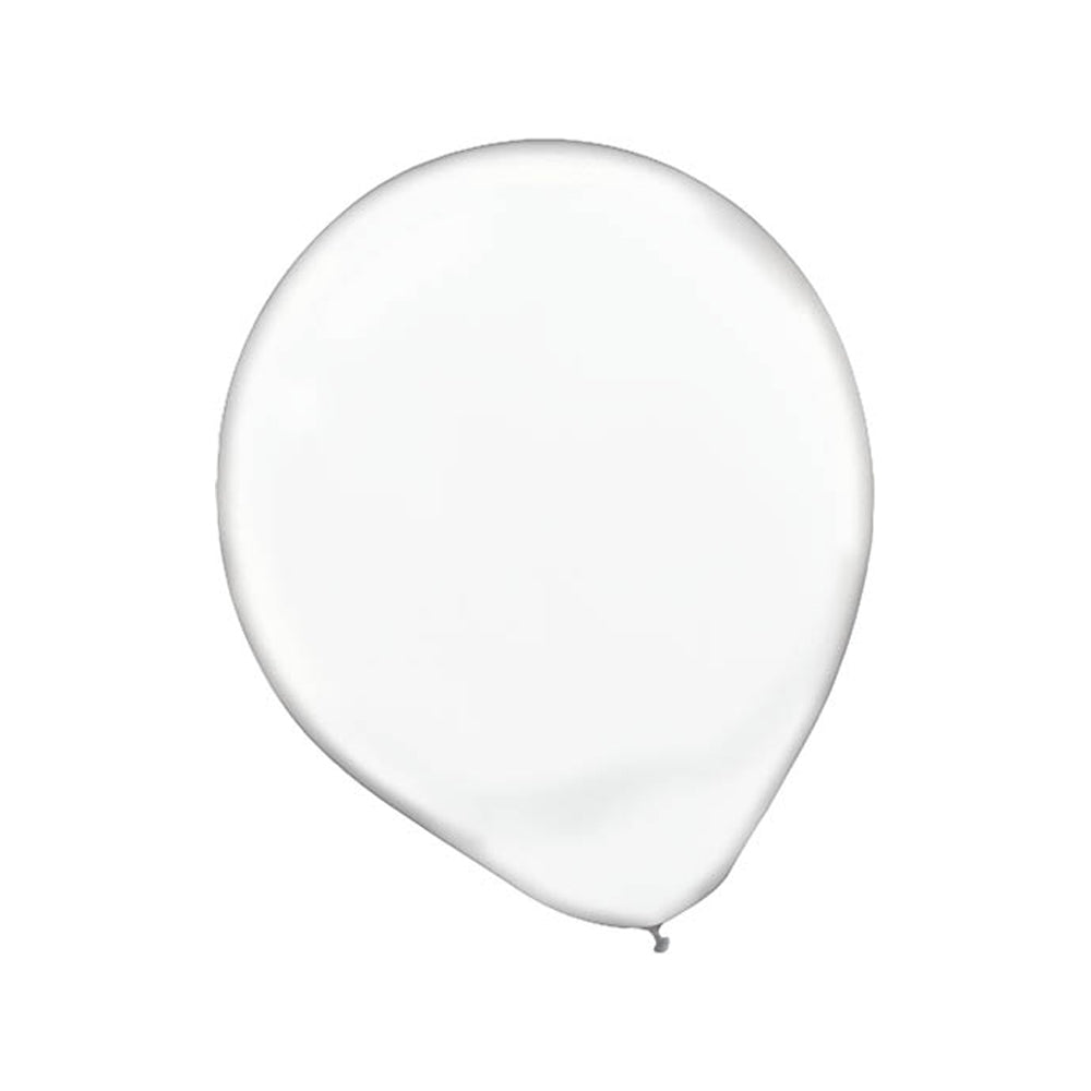 Clear Latex Balloon 12in 12ct Balloons & Streamers - Party Centre