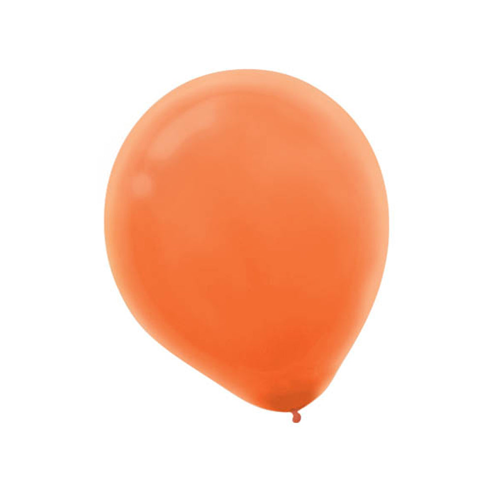 Orange Peel Latex Balloons 12in, 15pcs Balloons & Streamers - Party Centre