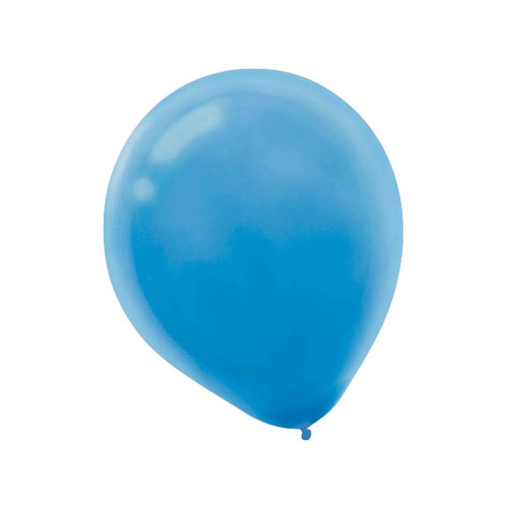 Powder Blue Latex Balloons 12in, 15pcs Balloons & Streamers - Party Centre