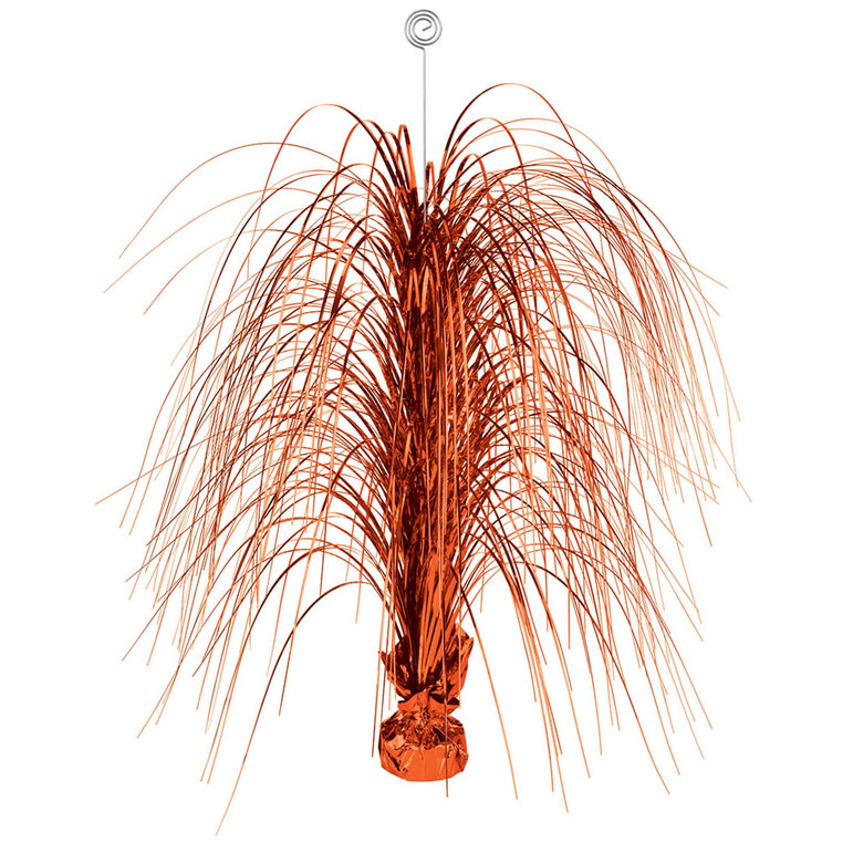 Orange Peel Large Spray Foil Centerpiece 28in Decorations - Party Centre