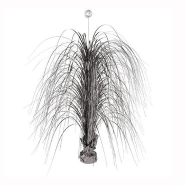 Silver Large Spray Foil Centerpiece 28in Decorations - Party Centre