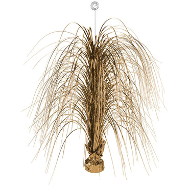 Gold Large Spray Foil Centerpiece 28in Decorations - Party Centre