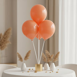 Orange Peel Latex Balloons 5in, 50pcs Balloons & Streamers - Party Centre