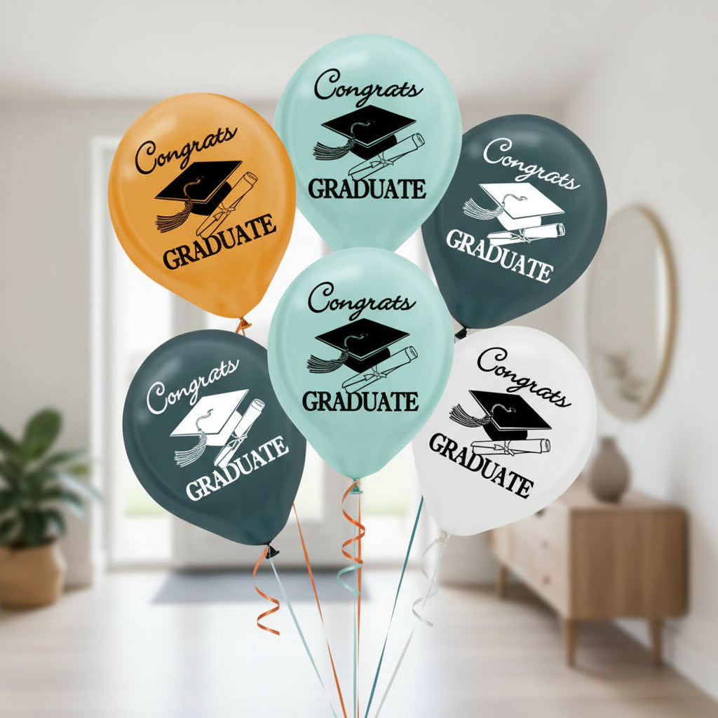 Graduation Balloons Decorations | Foil Balloons