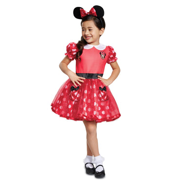 Toddler Red Disney Minnie Mouse Deluxe Costume