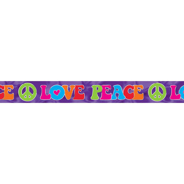 Feeling Groovy Foil Banner