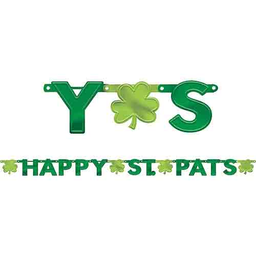 St. Patrick's Letter Banner