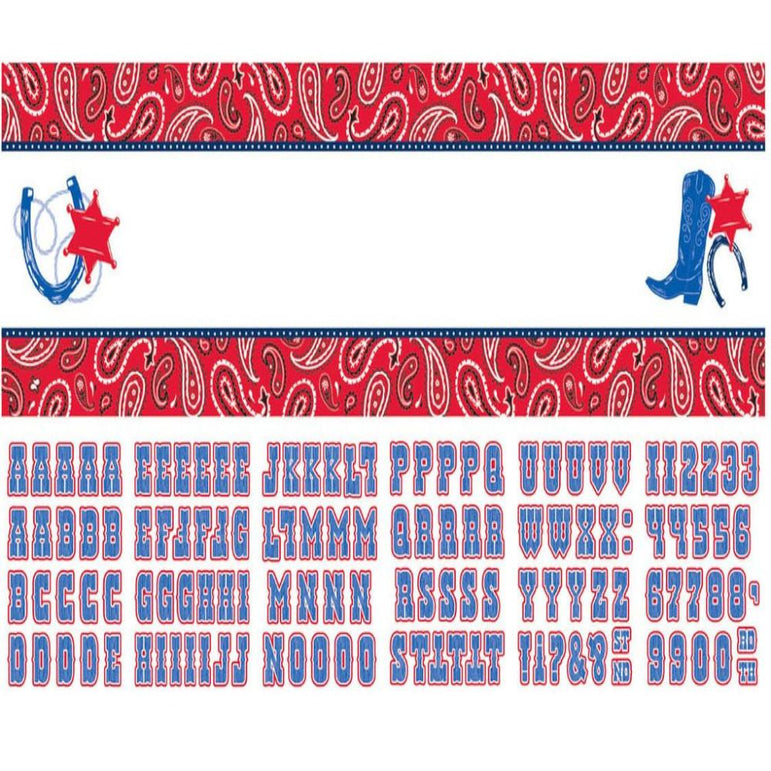 Western Giant Sign Banner Decorations - Party Centre