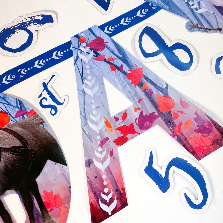 Frozen II Add An Age Jumbo Banner