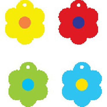 Vinyl Flower Balloon Weight Balloons & Streamers - Party Centre