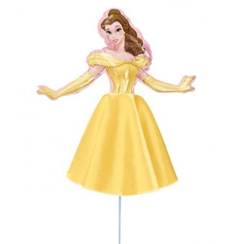 Belle Dressed Up Wand Balloon Balloons & Streamers - Party Centre