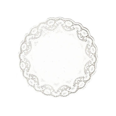 Round White Doilies 8in, 28pcs Party Accessories - Party Centre