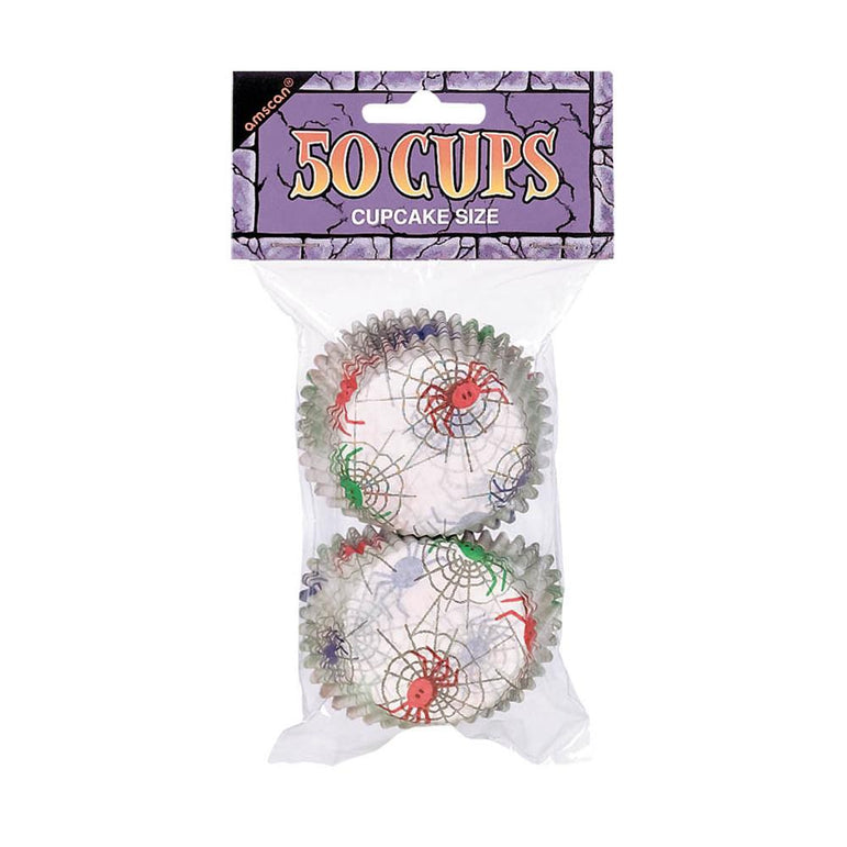 Spider Frenzy Cupcake 50pcs Party Accessories - Party Centre