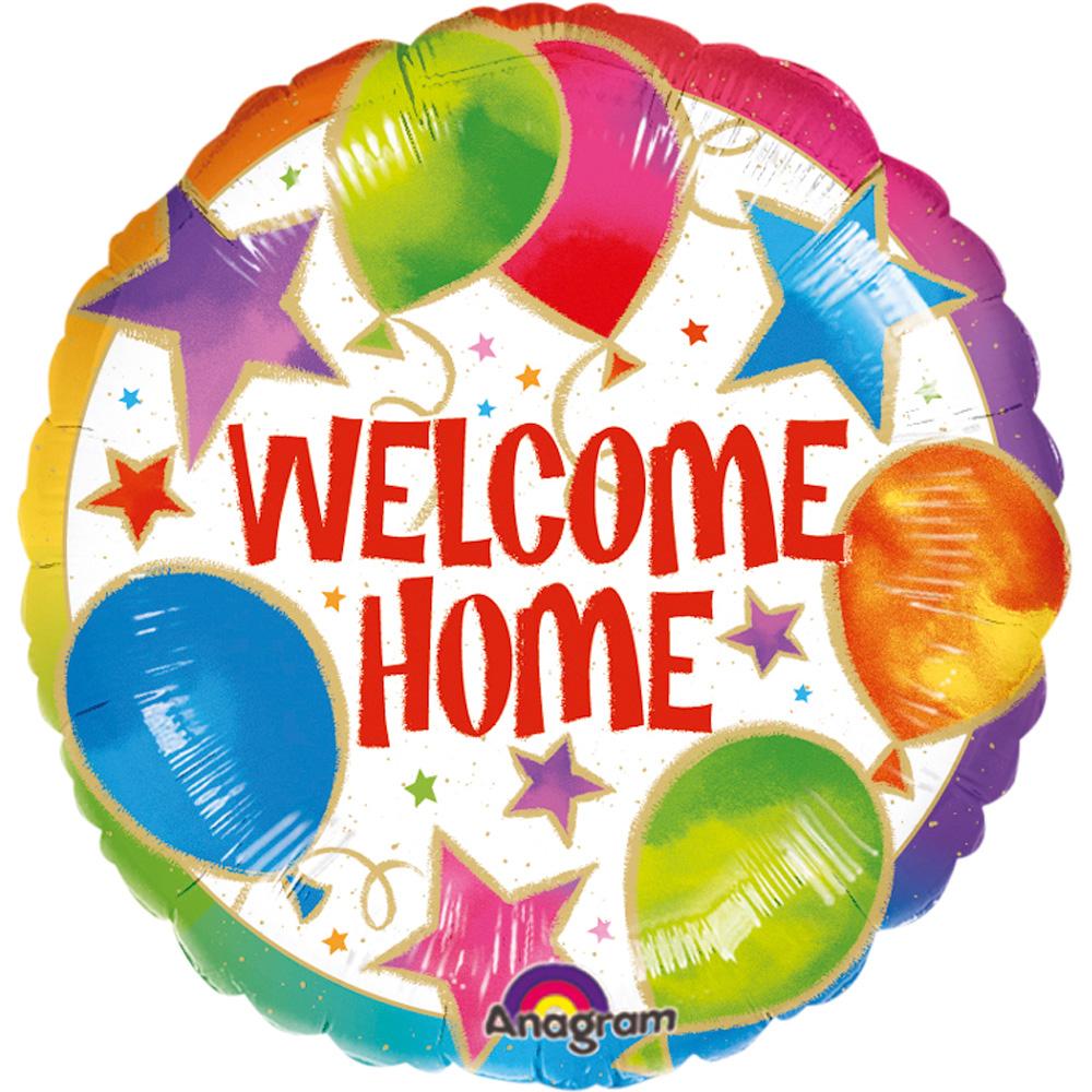 Welcome Home Celebration Foil Balloon 9in Balloons & Streamers - Party Centre