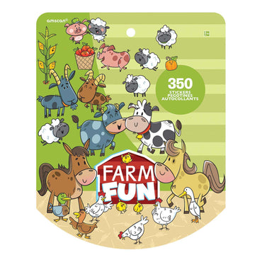 Farm Fun Sticker Book Party Favors - Party Centre