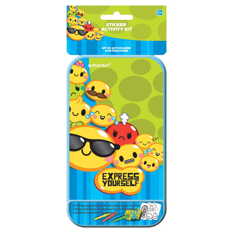 Express Yourself Sticker Activity Kit Party Favors - Party Centre