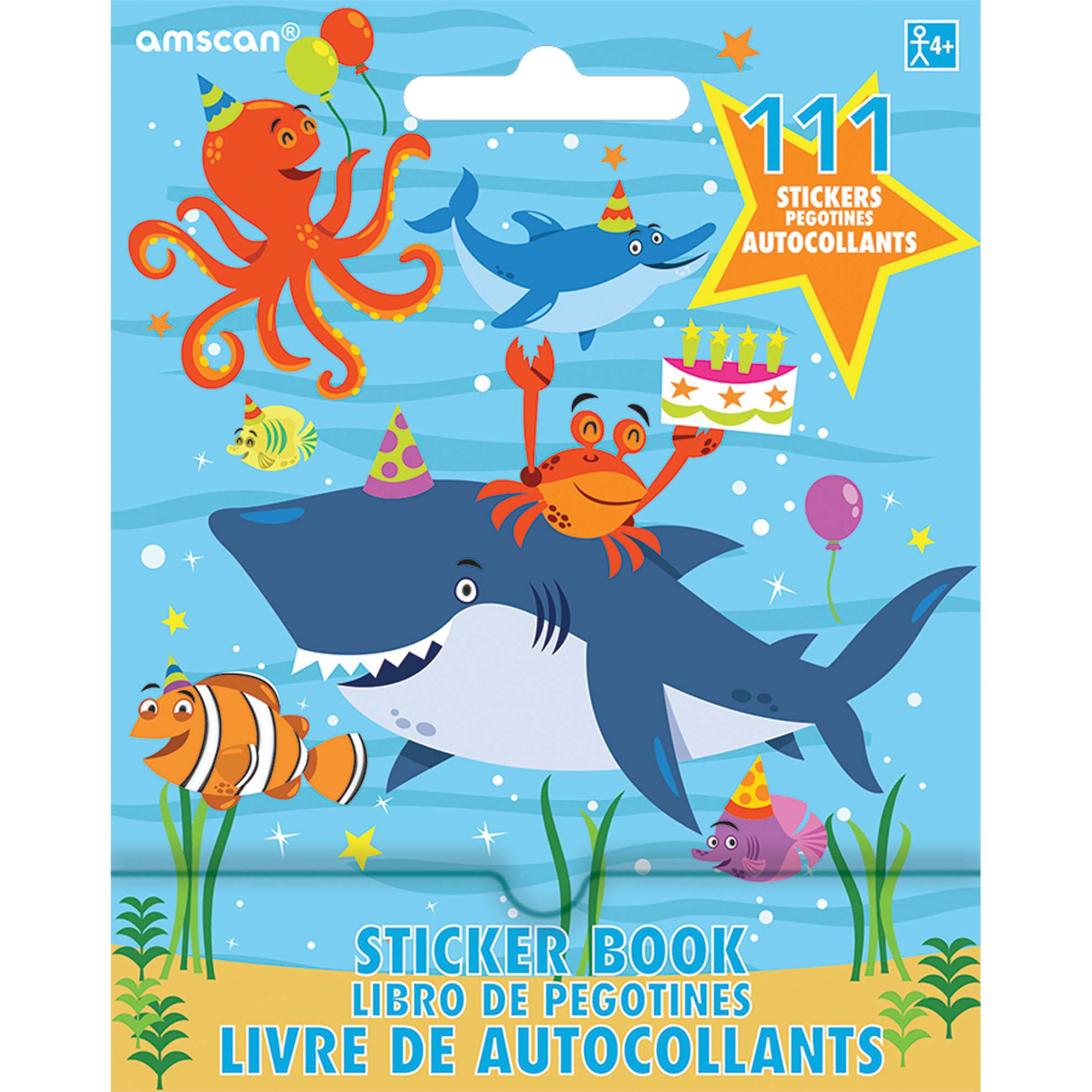 Ocean Buddies Sticker Booklet Party Favors - Party Centre