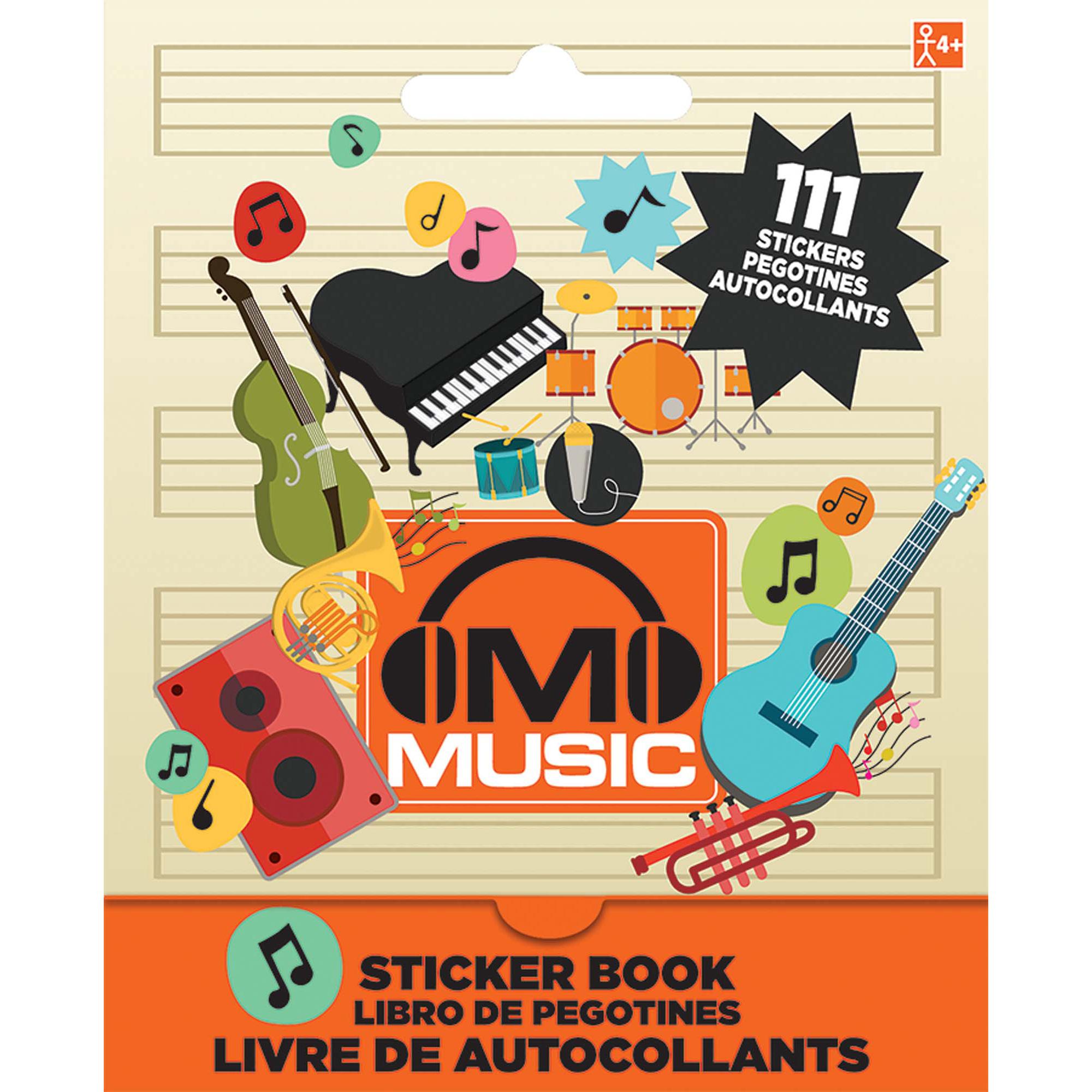 Music Sticker Booklet Party Favors - Party Centre