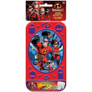 Incredibles 2 Sticker Activity Kit Party Favors - Party Centre