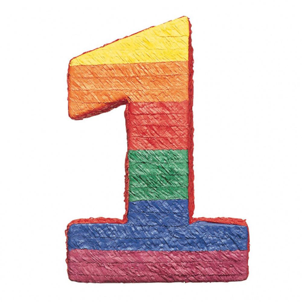 Unique Party Supplies Number Piñata