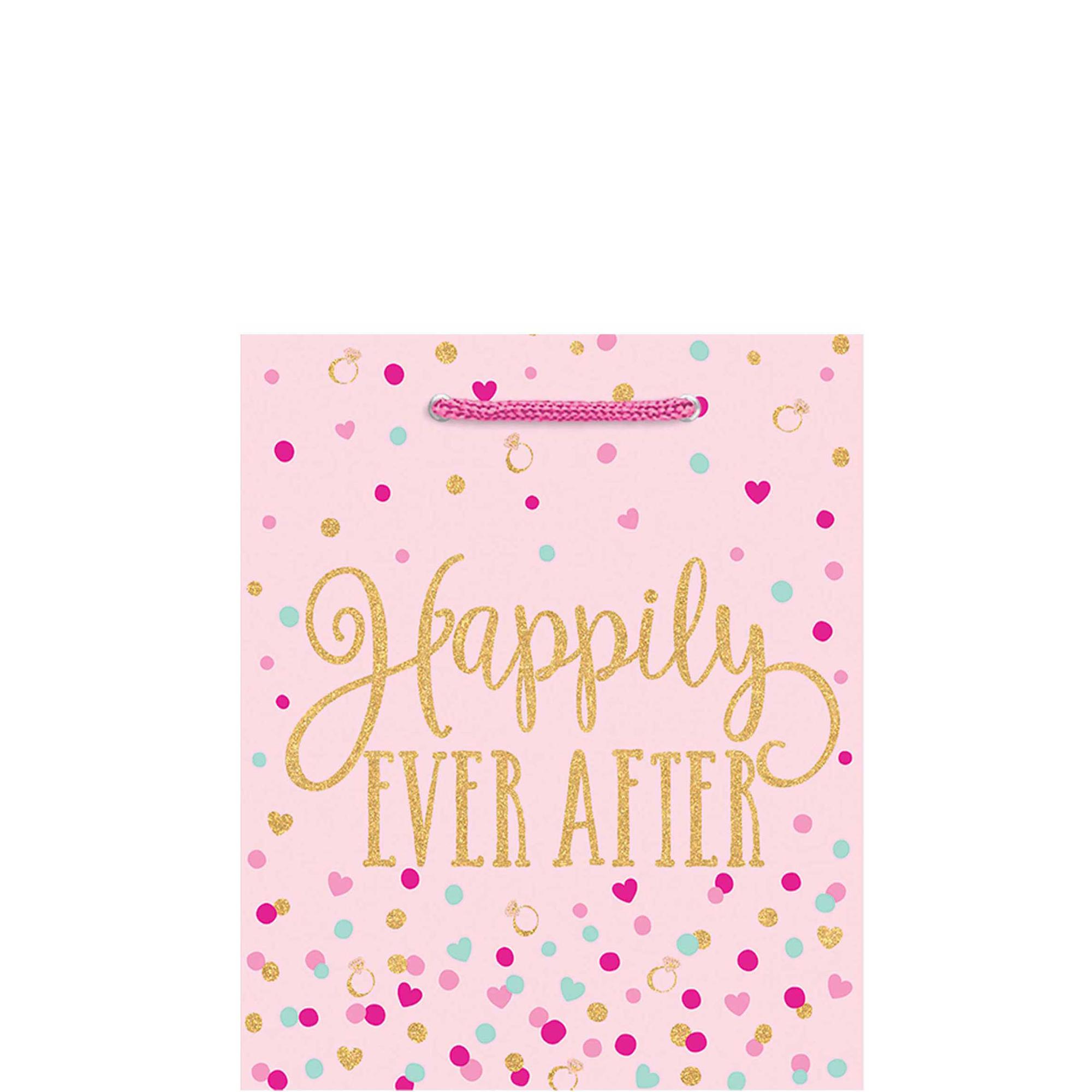 Happily Ever After Wedding Medium Specialty Bag Party Favors - Party Centre