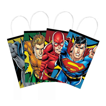Justice League Heroes Unite Create Your Own Bag 8pcs Party Favors - Party Centre