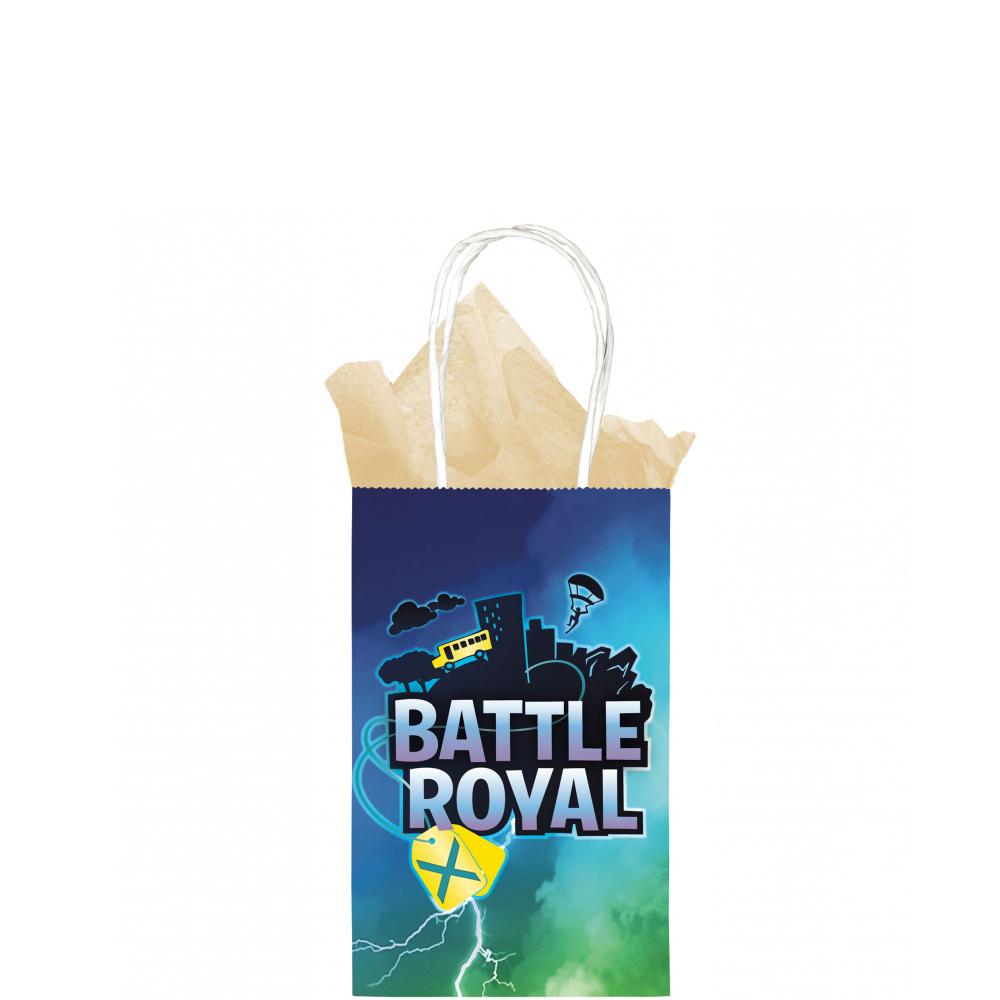 Battle Royal Printed Kraft Bags 8pcs Favours - Party Centre