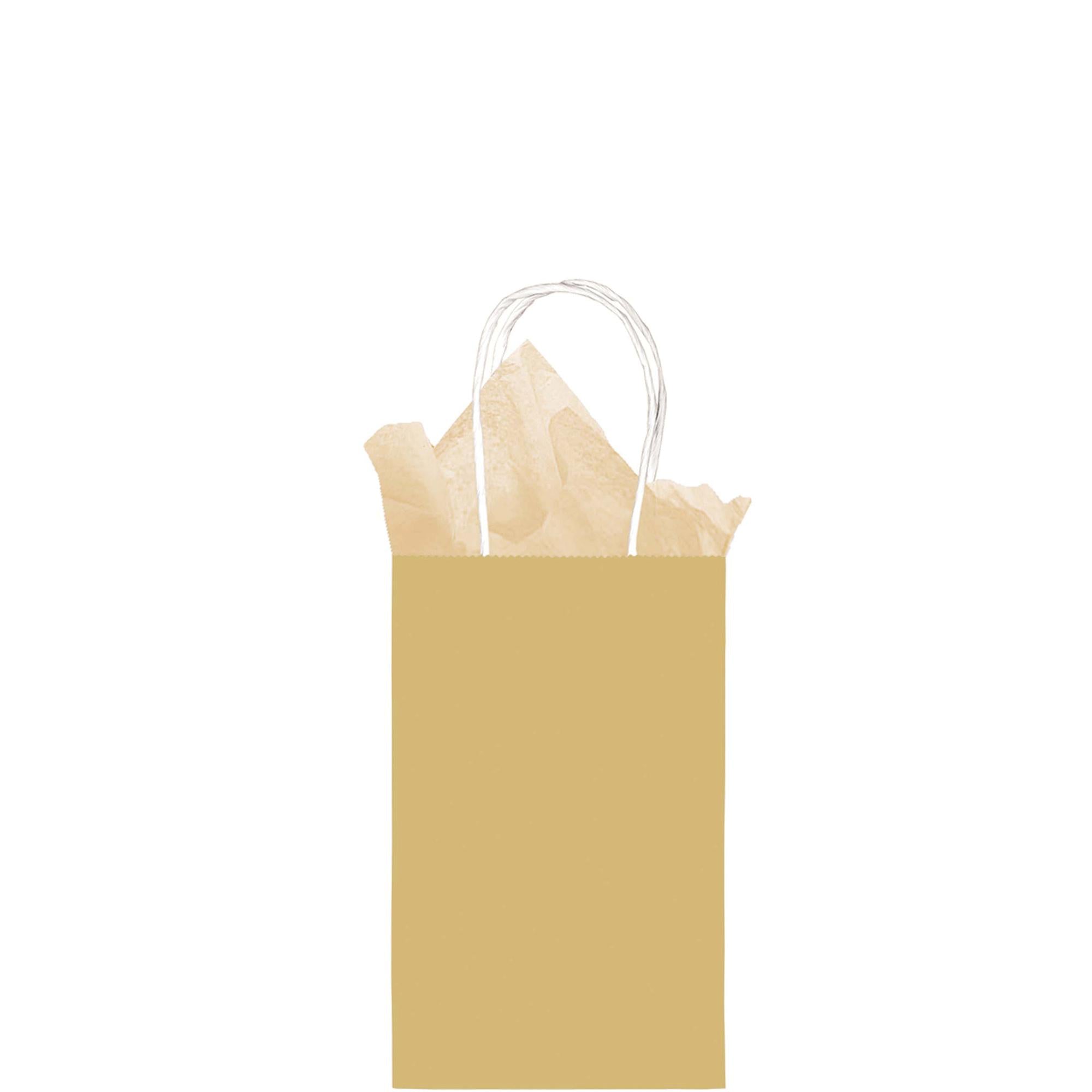 Gold Small Cub Kraft Bag Party Favors - Party Centre