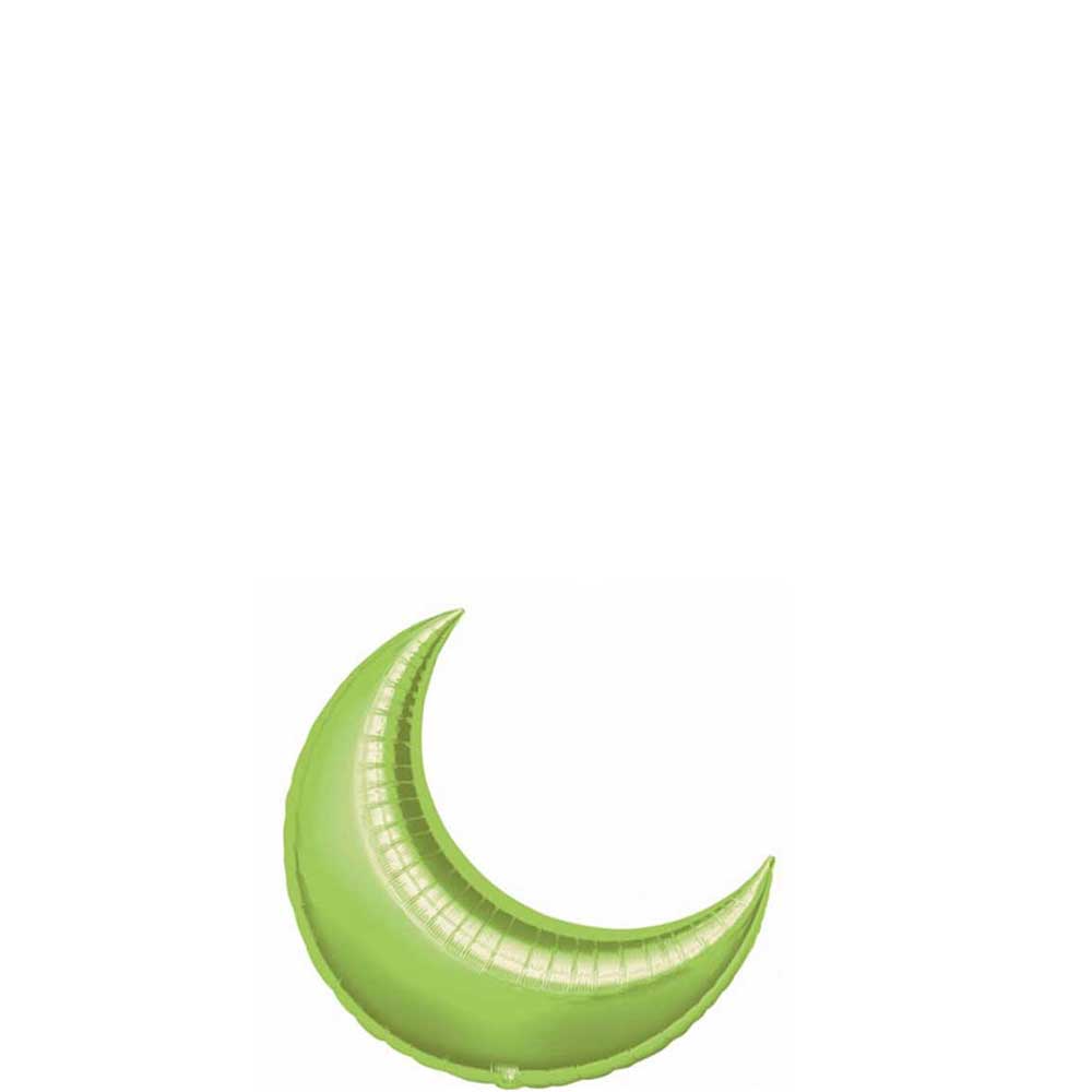Lime Crescent Mini Shape Balloon 10in Balloons & Streamers - Party Centre