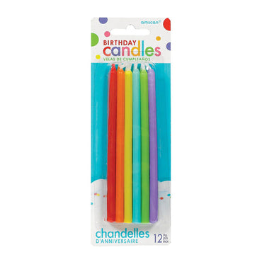 Primary Taper Candles 5in, 12pcs