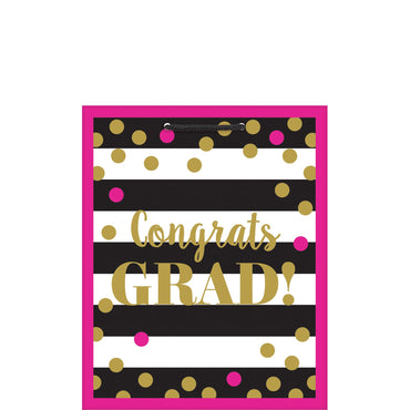 Grad Gold Confetti Gift Bag Party Favors - Party Centre