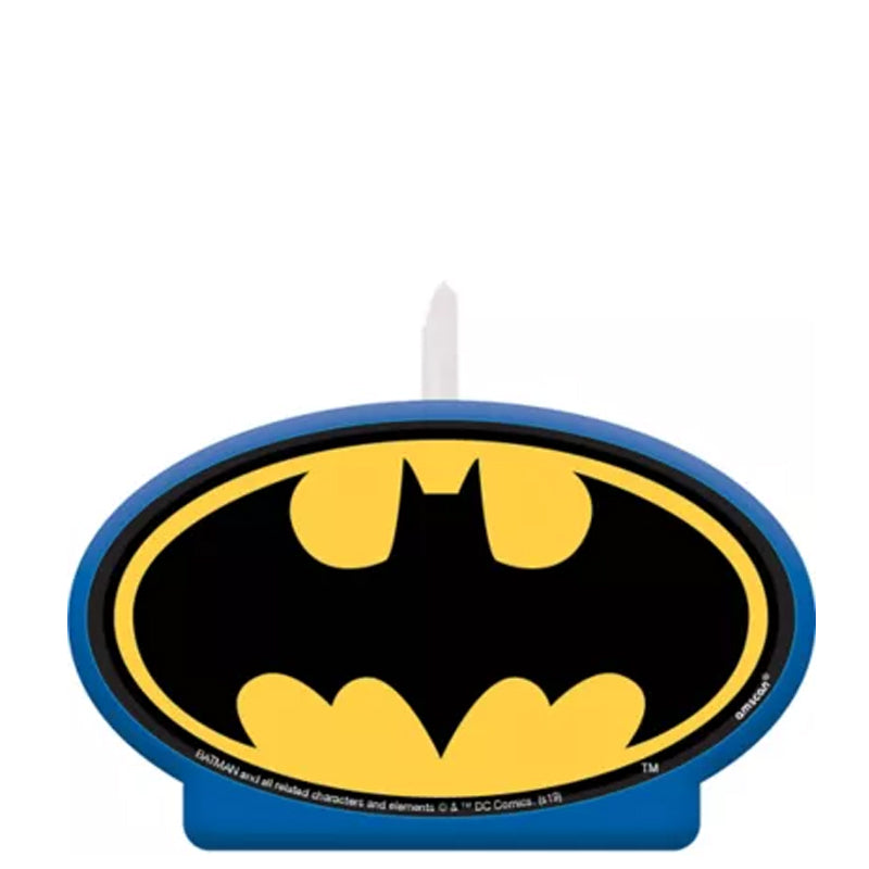 Batman Justice League Heroes Unite Birthday Candle