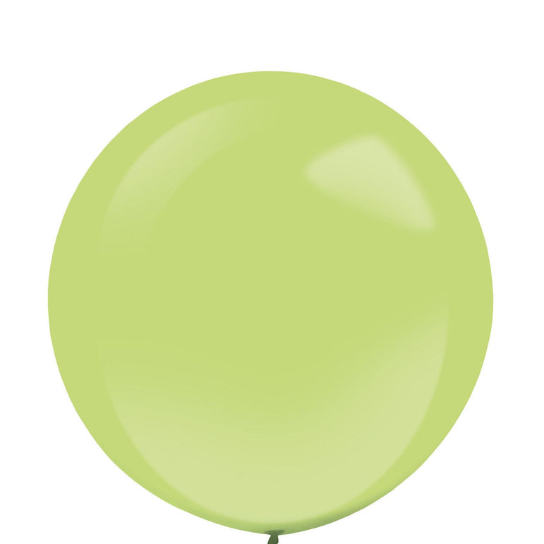 Kiwi Fashion Latex Balloons 24in, 4pcs Balloons & Streamers - Party Centre