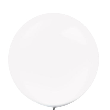 Clear Balloons Latex Balloons 24in, 4pcs Balloons & Streamers - Party Centre