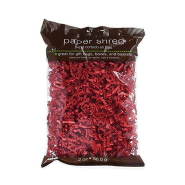Red Paper Shred 2oz Party Favors - Party Centre