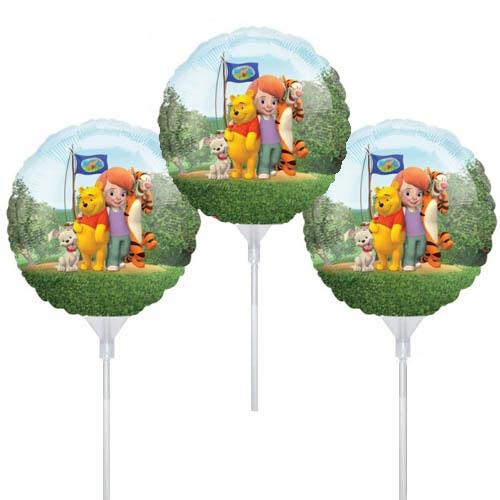 Friends Tigger & Pooh EZ-Fill Foil Balloons 9in 3pcs Balloons & Streamers - Party Centre