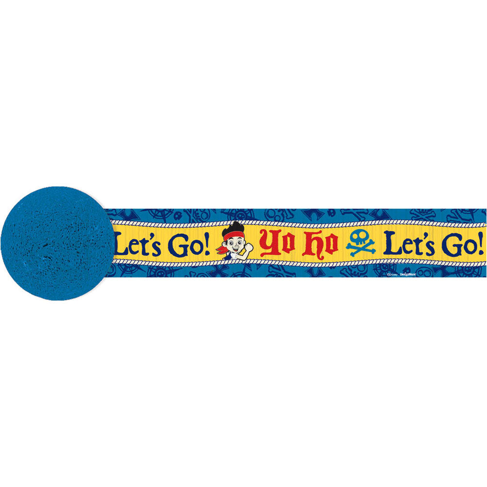 Jake & The Neverland Pirates Crepe Streamer Decorations - Party Centre
