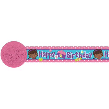 Disney Doc McStuffins Crepe Streamer Decorations - Party Centre