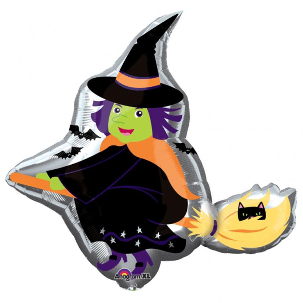 Witch Supershape Balloon 35in Balloons & Streamers - Party Centre