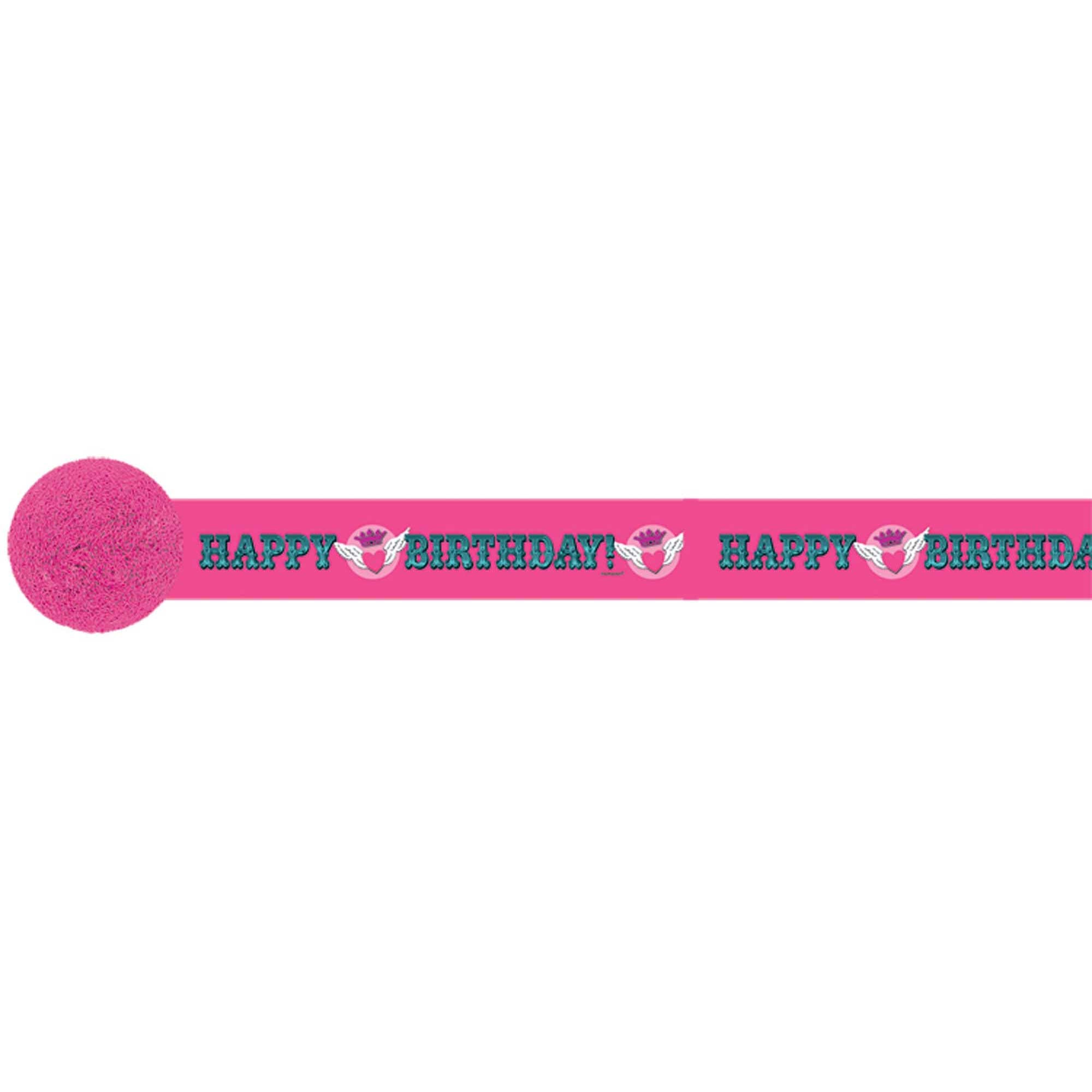 Rocker Birthday Crepe Streamer 30ft Decorations - Party Centre